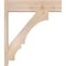 Ekena Millwork Balboa Block Smooth Outlooker, Douglas Fir, 7 1/2"W x 28"D x 32"H OUT08X28X32BOA05SDF - alternate 4